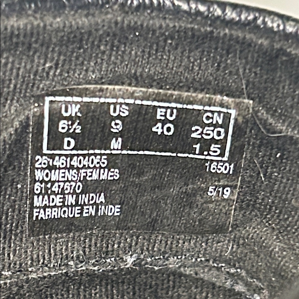 Collection, clerks Black Leather Ankle Boots - Picture 4 of 7